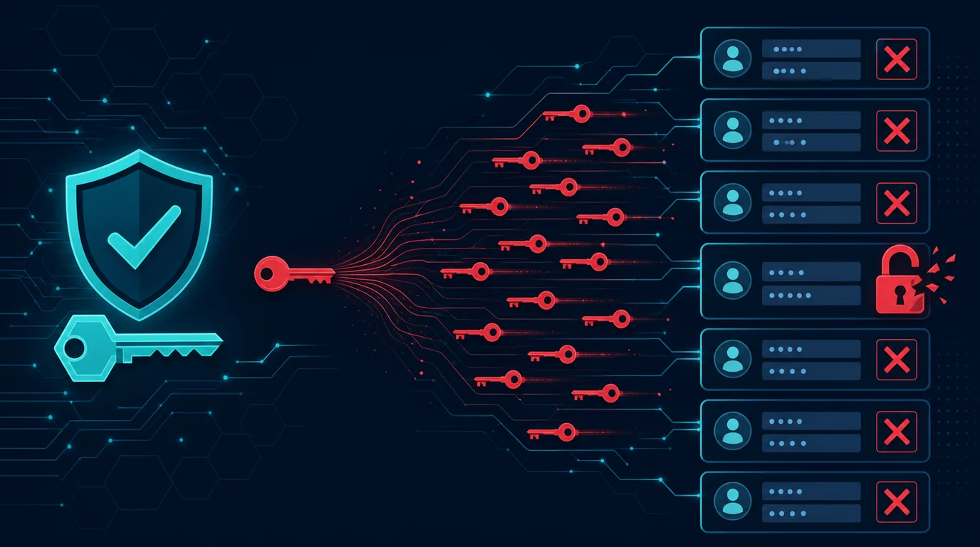 Credential Stuffing: Mengapa Satu Password Berulang Membuka Semua Akun Anda