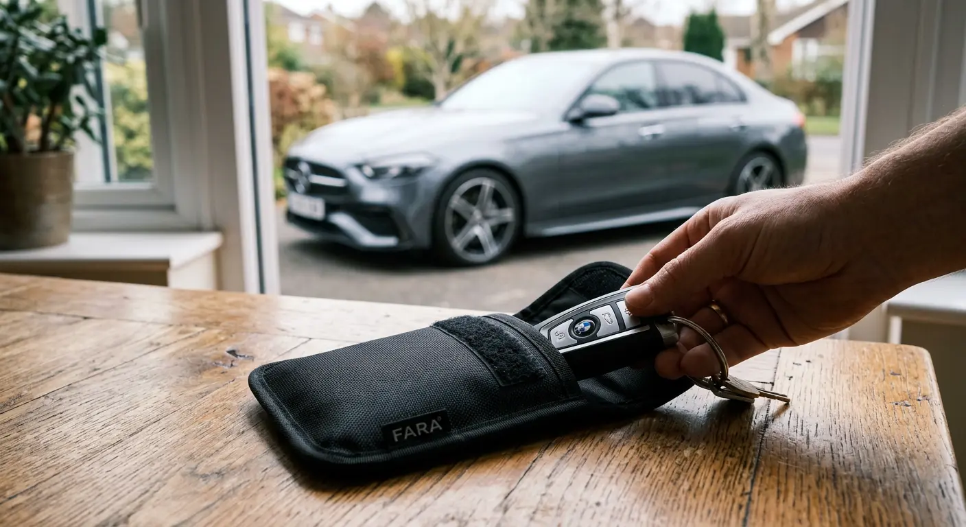 Mencegah Pembajakan Sinyal Kunci Keyless Kendaraan dengan Pelindung Faraday